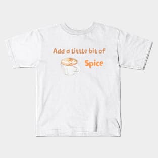 Pumpkin Spice holiday Kids T-Shirt